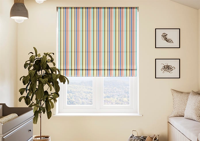 The British Stripe Co. Catherine, Bristol No.1 - Twist&Fit Roman Blind - Image 3